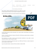 Como Calcular IR e Desconto Do INSS No Seu Salário