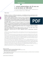 Melanoma Cutâneo - Estudo Epidemiológico de 30 Anos Em