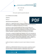 Ley 115 de 1994 PDF