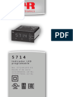 Vizualisador Señal 4-20 Ma PRelectronics Lerbakken 10 DK-8410 Rode PDF