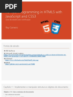 Guia de Estudo - Programming in HTML5 With JavaScript and CSS3