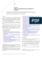 ASTM D1654 Evaluation of Painted or Coated Specimens Subjected to Corros...