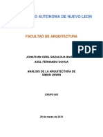 Análisis de La Arquitectura (1)
