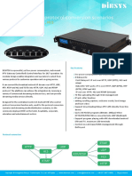 DCM750 IPTV Gateway IP Protocol Conversion Scenarios