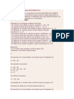 Lenguaje Cotidiano Matematico