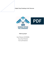 How To Begin Using Technology in The Classroom: Nurul Wahyuni (1652500089) Nyayu Intan Wulandari Nyi Ayu Siti Qomaria