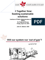 All Together Now: Seeking Sustainable Solutions