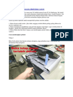 Dokumen - Tips - Cara Bongkar Pasang Printer Canon