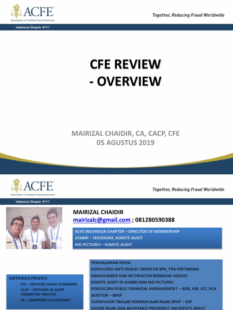 CFE Exam Preparation Guide | PDF | Fraud | Question