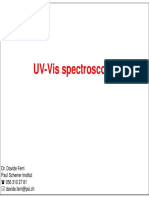 Uv Visible Spectros