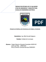 Reporte de Calidad Armonicos Industria