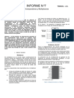 Comparadores y Multiplexores PDF