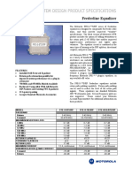 Advanced System Design Product Specifications: FFE-8 - S/RP Feederline Equalizer