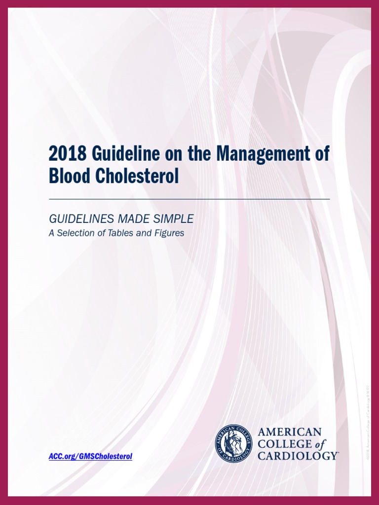 CHOLESTEROL MANAGEMENT GUIDELINES 2025 visual data 2