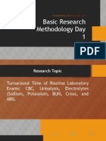 Basic Research Methodology Output Day 1 Lab Team