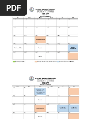 Calendar