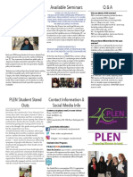 Plen Brochure Print