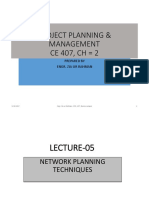 Project Planning & Management CE 407, CH 2: Prepared by Engr. Zia Ur Rahman