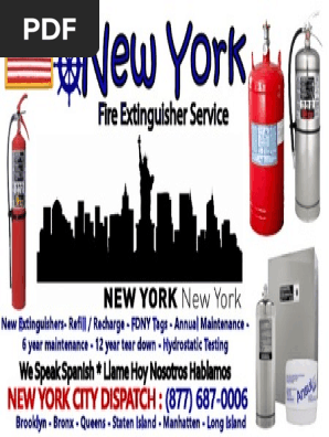 Fire Extinguisher Inspection NYC