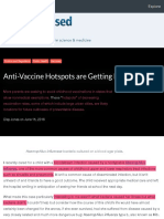 Anti-Vaccine Hotspots Are Getting Hotter - Science-Based Medicine