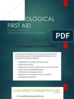 Psychological First Aid