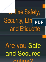 Online Safety and Etiquette