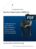 Juniper Exploring JUNOS CLI