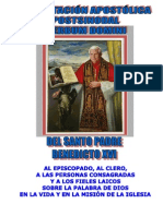 Exhortación Apostólica Postsinodal "Verbum Domini"