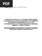 Instructivo SAECH 2024-2025 Primaria | PDF | Escuelas