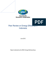 Peer Review On Energy Efficiency in Indonesia: June 2012