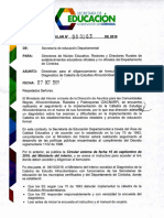 Circular 000263 2019 Diagnostico Afrocolombianos PDF