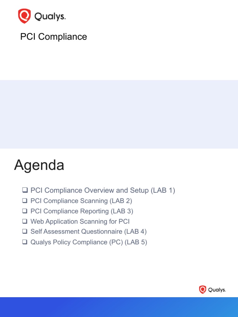 PCI Slides | PDF | Payment Card Industry Data Security Standard ...