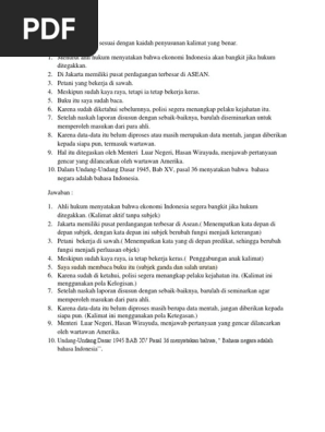 361744941 B Indonesia Kalimat Efektif 1 Docx