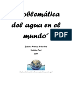 Problemática Del Agua en El Mundo