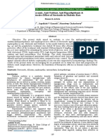 Anti Hyperglycemic, Anti Oxidant, Anti Hyperlipidemic & Nephroprotective Effect of Stevioside in Diabetic Rats