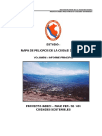 Mapas de Peligro de La Ciudad de Huanta PDF