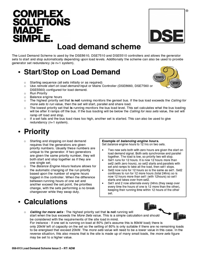 Load Demand Scheme Guide | PDF | Electrical Engineering