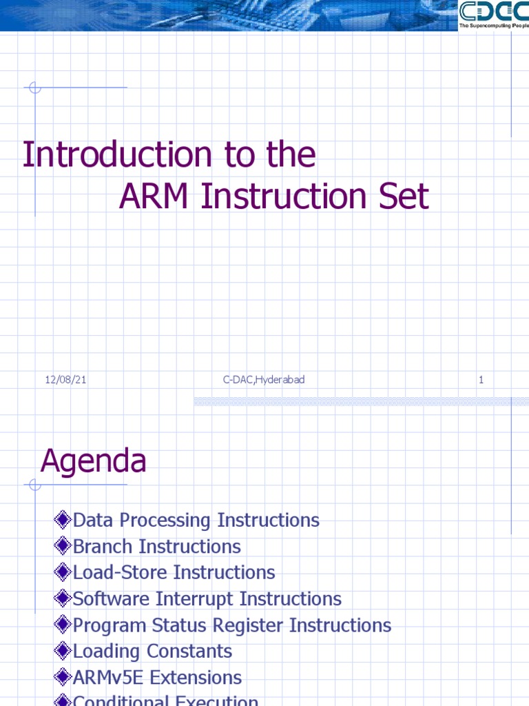 Arm Instruction Set Arm Architecture Subroutine