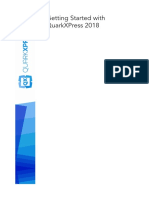 QXP 2018 Getting Started