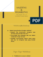 Minggu 13-Validitas Dan Reliabilitas Auto