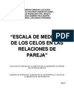 Medición de celos en parejas