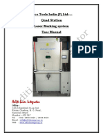 Secotools Pune Quad Station Laser Marking System Operating Manual Final Corrected Version - 26 Pages