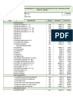 Presupuesto Mejoramiento Y Ampliación de Infraestructura Comedor Apbsac Lote C8 - Olmos