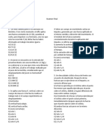 Examen Final 2 Medio Fisica