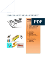 Linear & Angular Measurement: Course Contents