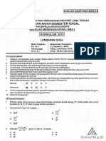 Soal Pas Matematika