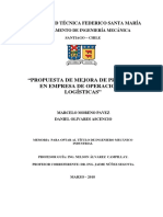 Propuesta de Mejora de Procesos en Empresa de Operaciones Logísticas - F PDF