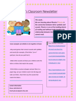 Phonics Newsletter Weebly