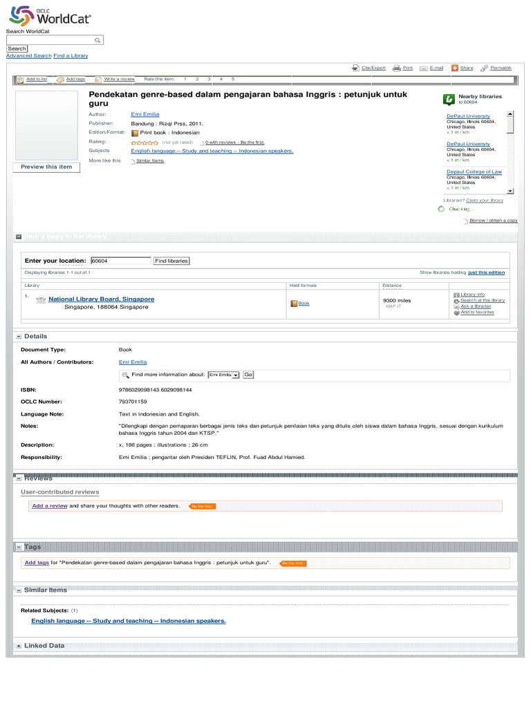 Pendekatan Genre Based Dalam Pengajaran Bahasa Ing Pdf Libraries Written Communication