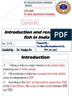 Introduction and Resources of Fish in India